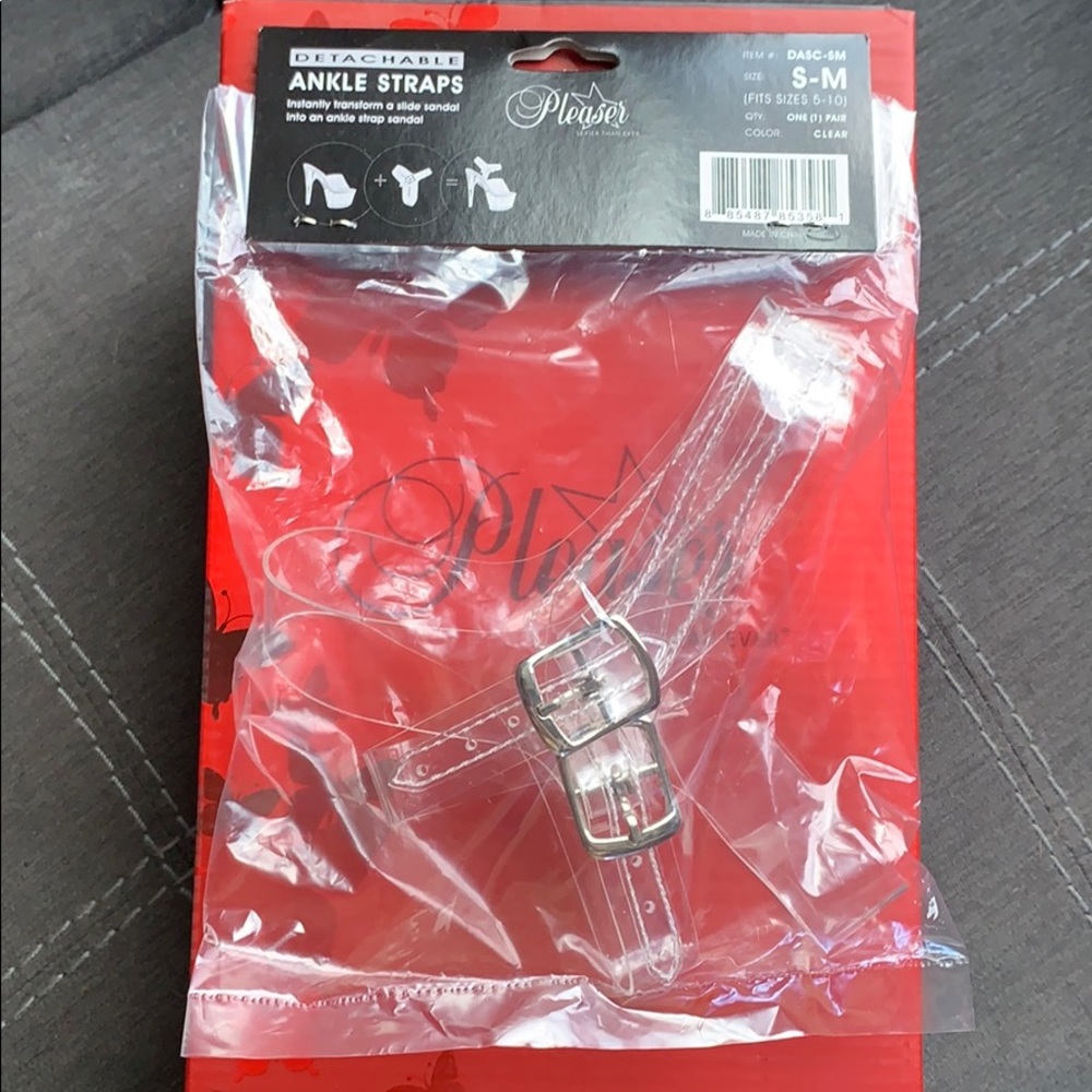 Make strapless heels strapped!